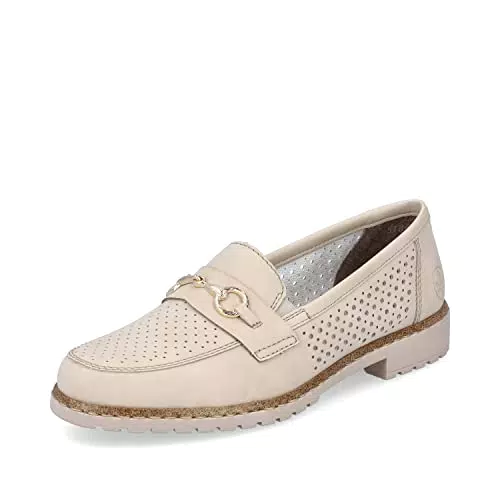Rieker Damen Slipper 51865 - Elegante Slip-Ons für Büro und Freizeit