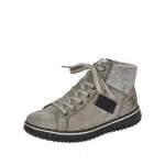 Rieker Damen Z4230 Kurzschaft Stiefel, Grau
