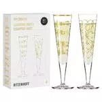 RITZENHOFF Champagnerglas 200 ml - Serie Goldnacht Duett Best of 2022
