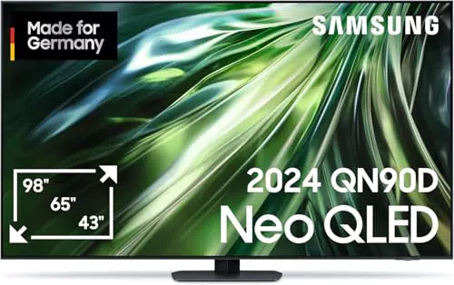 Samsung Neo QLED 4K QN90D Fernseher mit Neural Quantum Prozessor und Smart TV