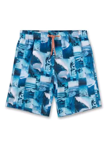 Sanetta Badeshorts Jungen | Bequeme, schnell trocknende Badehose aus recyceltem Polyester