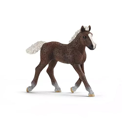 Schleich Schwarzwälder Fohlen - Spielfigur für Kinder ab 3 Jahren
