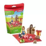 Schleich Geburtstagspicknick Spielset für Kinder ab 3 Jahren - Farm World