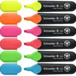 Schneider Job 150 Textmarker - Recycelter Kunststoff, ausgezeichnet mit Blauer Engel
