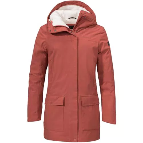 Schöffel Rotterdam Damen Parka Winterjacke für kalte Tage