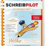 Schreibathlet Schreiblernheft für ABC-Schützen mit vorgeprägten Buchstaben