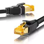 SEBSON Ethernet LAN Kabel 10m - CAT 8 Netzwerkkabel 40 Gbit/s