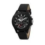 Sector No Limits Herren Analog Quarz Uhr mit Lederarmband