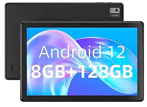 SGIN 10,1 Zoll Tablet Android 12, 8GB RAM, 128GB ROM, Octa Core, FHD IPS