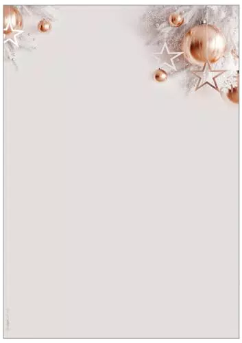 SIGEL DP429 Weihnachts-Briefpapier, DIN A4, weihnachtliches Motiv, nachhaltig