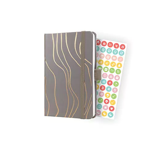 SIGEL J4350 Wochenkalender 2024 Hardcover mit Gummiband und Stiftschlaufe
