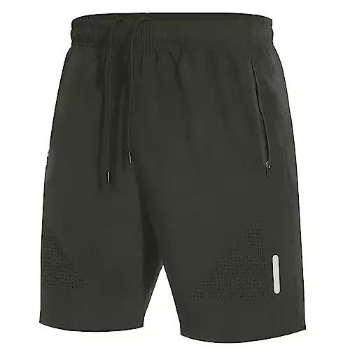 SIHOHAN Herren Sporthose Schnelltrocknend Jogginghose mit Reißverschlusstaschen