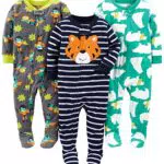 Carter's Baby-Mädchen Flame Resistant Fleece Footed Pajamas für Kleinkinder