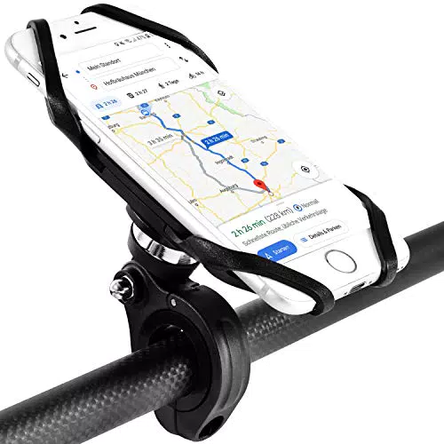 SINLAND Premium Handyhalterung für Fahrrad, Motorrad und Quad - 360° Anti-Vibration