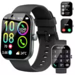 Smartwatch Fitness Tracker mit Telefonfunktion, Pulsmesser und Schlafmonitor