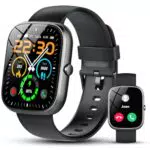Smartwatch für Herren und Damen mit Bluetooth, 1.91 Zoll Touchscreen, IP68 wasserdicht
