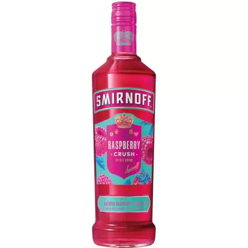 Smirnoff Raspberry Crush Wodka – Fruchtiger Genuss für Cocktails und Longdrinks