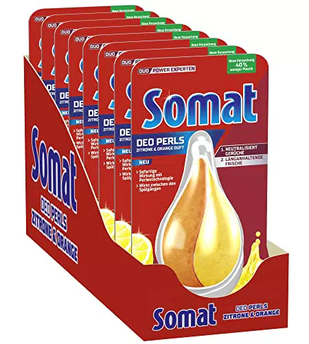 Somat Deo Perls Geschirrspüler Deo Zitrone & Orange zur Geruchsneutralisierung