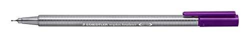 STAEDTLER Fineliner triplus, superfeine, metallgefasste Spitze