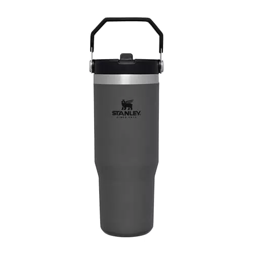 Stanley IceFlow Trinkflasche mit Strohhalm - Auslaufsicher und BPA-frei