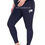 STARBILD Umstandsleggings mit Taschen, blickdicht und bequem für Schwangere