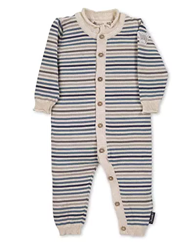 Sterntaler Strick Strampler Einteiler GOTS Esel Emmi für Baby Jungen