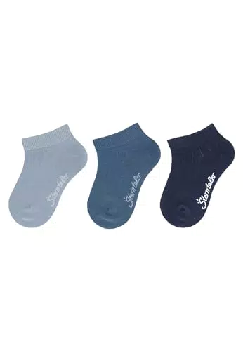 Sterntaler Sneaker Socken für Jungen - Baby Socken mit Rippenmuster