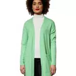STREET ONE Damen A253541 Longcardigan, Clary Mint Melange
