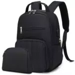 Suweir Damen Rucksack 2 in 1 - Eleganter Cityrucksack für Reisen und Arbeit