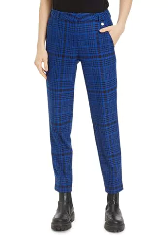 Tamaris Damen Ariana Cigarette Suit Pants im Hahnentrittmuster