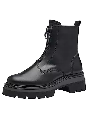 Tamaris Damen Stiefelette - Elegantes Modell in Schwarz