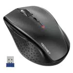TECKNET Kabellose Maus 4800 DPI mit USB Empfänger für PC, Laptop und Mac