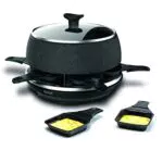 Tefal Raclette & Fondue Cheese'n Co RE12C8 | Elektrischer Raclette-Grill für 6 Personen