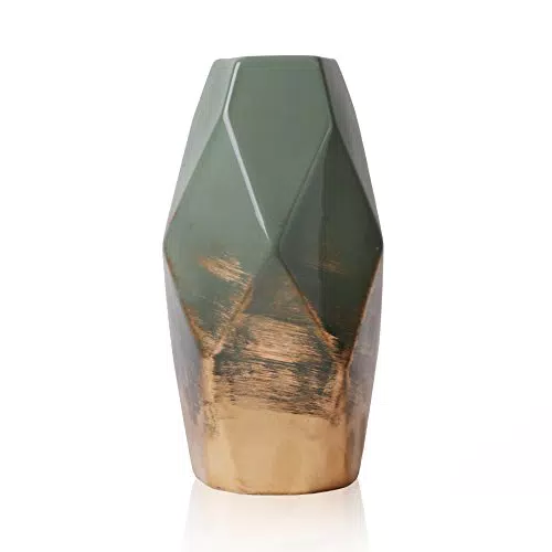 TERESA'S COLLECTIONS Moderne Keramikvase für Pampasgras und Tischdeko