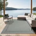 Teppich Mistra - Robuster Outdoor Teppich für Balkon, Terrasse und Wintergarten