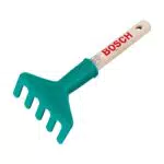 Theo Klein Bosch Handrechen – Robuster Kinder-Rechen mit Holzgriff, 17,5 cm