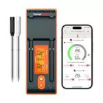 ThermoPro Twin TempSpike Bluetooth Fleischthermometer für Grill und Ofen