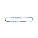 THOMAS SABO Fußkette 925 Sterlingsilber AK0038-775-7 mit blauen Steinen