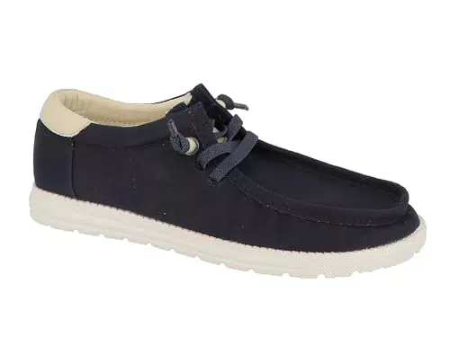 TOM TAILOR Damen Bootsschuh in Navy