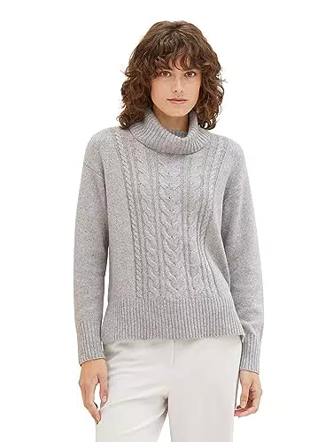 TOM TAILOR Damen Pullover - Bequemer und stilvoller Freizeitlook