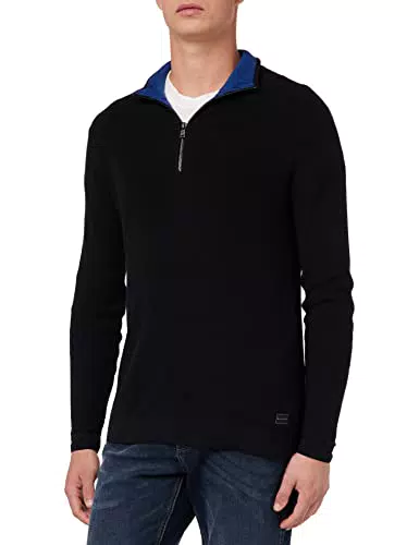 TOM TAILOR Herren Basic Troyer 1032277 – Stilvoll und bequem für jeden Anlass