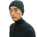 TOM TAILOR Herren Beanie Mütze Modell 1032854 - Stilvolle Kopfbedeckung für Herren