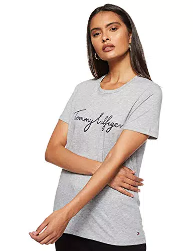 Tommy Hilfiger Damen T-Shirt - Stilvolles Design für jeden Anlass