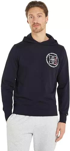 Tommy Hilfiger Herren Hoodie mit Kapuze - Stilvolles Design für jeden Anlass
