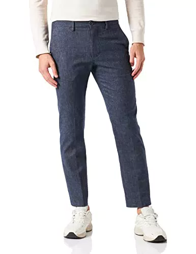 Tommy Hilfiger Herren Hose Chino, Blau