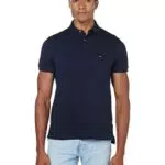 Tommy Hilfiger Herren Polo-Shirt 1985 Regular Fit Kurzarm - Rot