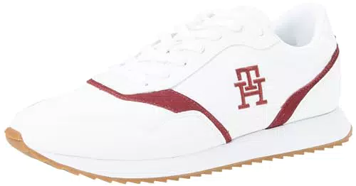 Tommy Hilfiger Herren Runner Sneaker - Weiß