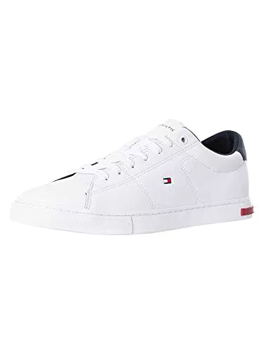 Tommy Hilfiger Herren Sneakers Essential Leather Detail Vulc