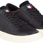 Tommy Jeans Herren Vulcanized Sneaker Schuhe, Weiß