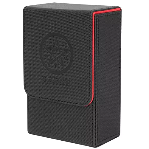 TOPBATHY Pokerkartenhalter und Tarotkarten Aufbewahrungsbox - Tragbar und langlebig